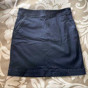 Talbots Denim Style Skirt Size 8